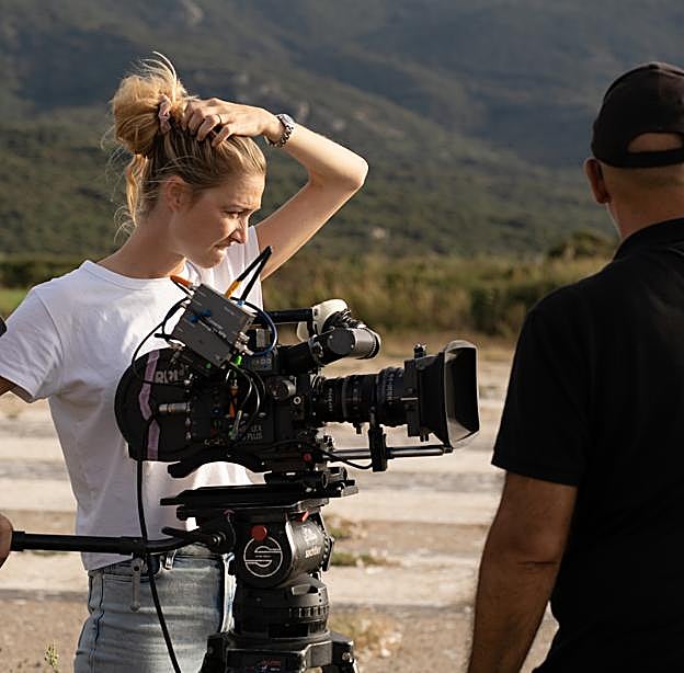 Beatrice Borromeo en el rodaje de 'Il Principe