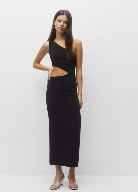 Imagen - Vestido negro de Pull & Bear (22,99 euros)