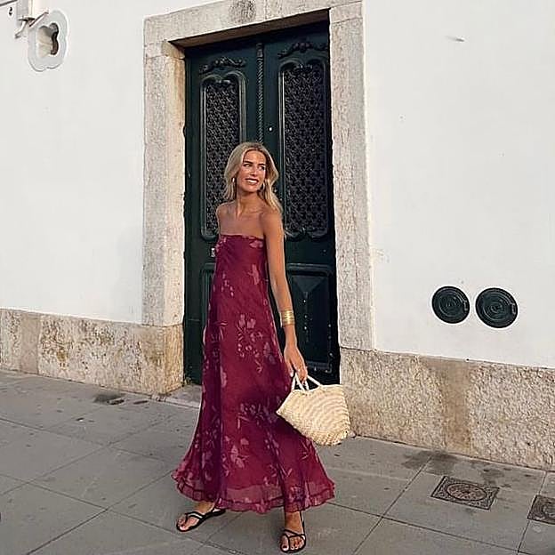 La falda larga made in Spain que puedes usar también a modo de vestido