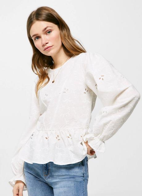 Imagen - Blusa blanca romántica