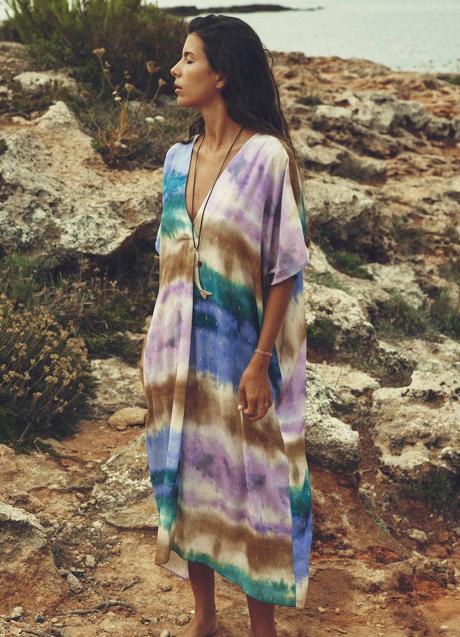 Imagen - Vestido con estampado degradado estilo túnica