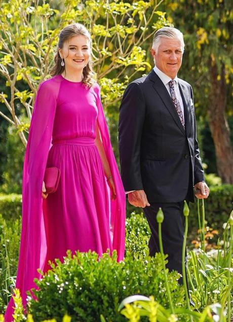 Imagen - Elisabeth de Bélgica en la boda del príncipe Hussein. / INSTAGRAM