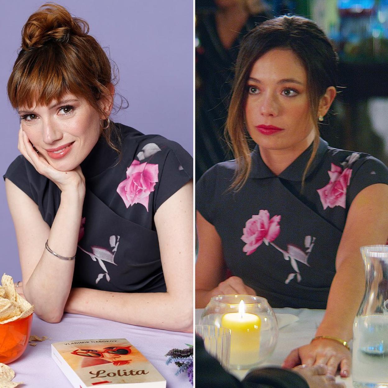 Valeria y Margot con el vestido de Juan Vidal.