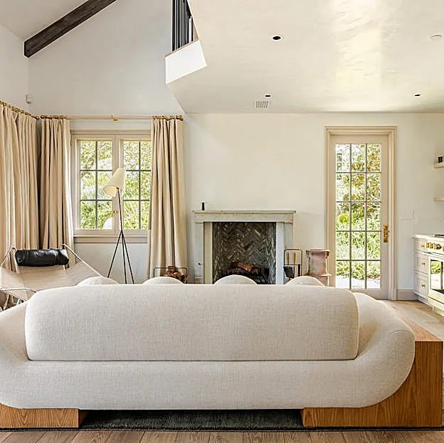 Salón de la casa de Montecito de Gwyneth Paltrow