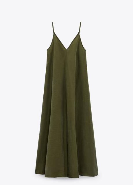 Imagen - El vestido caqui de Zara.