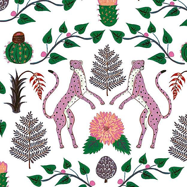 Papel pintado TNT dibujo animal Coordonne