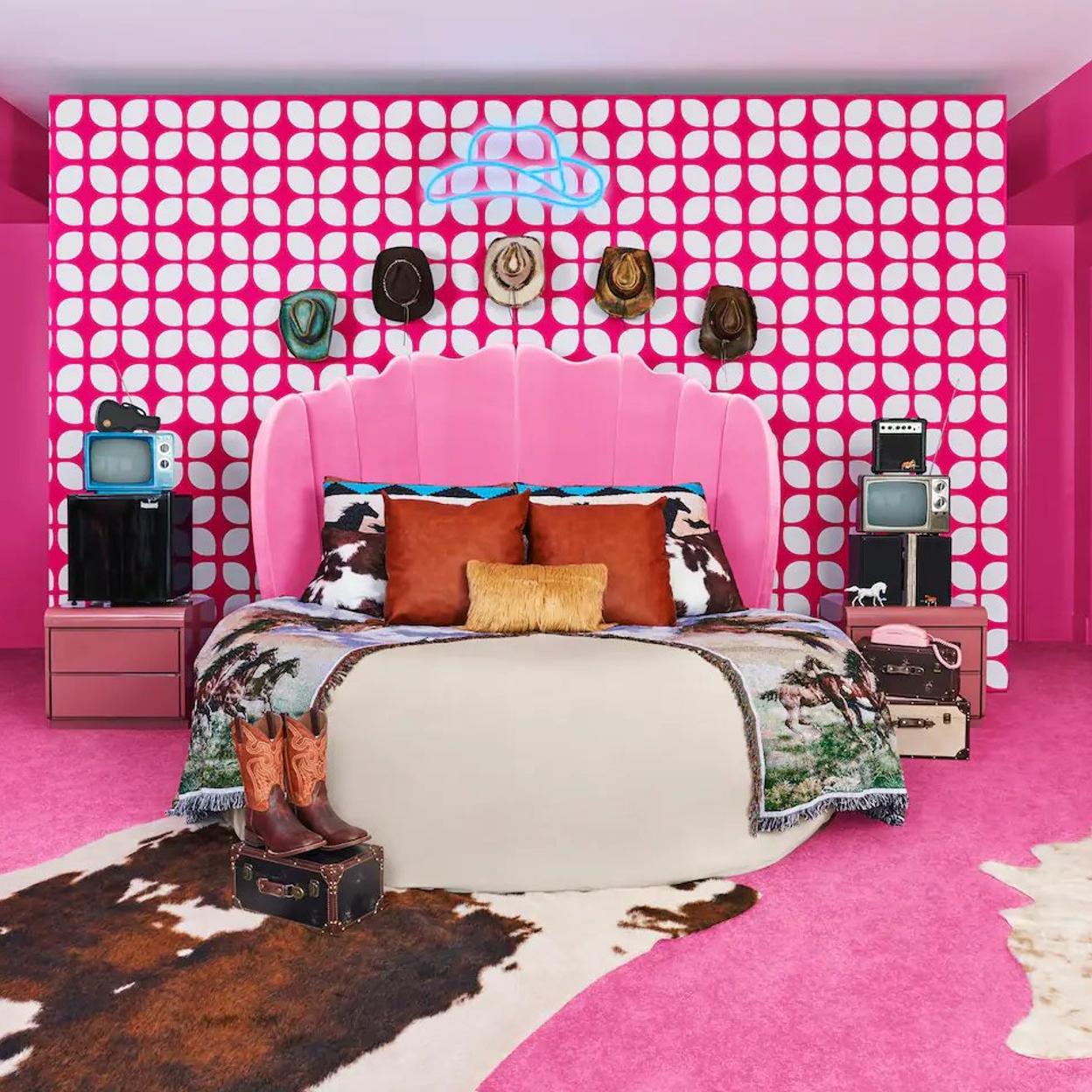 Dormitorio de la Barbie Dreamhouse en Malibú