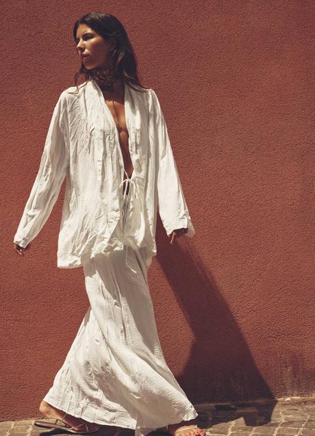 Imagen - Total look blanco con blusa y falda