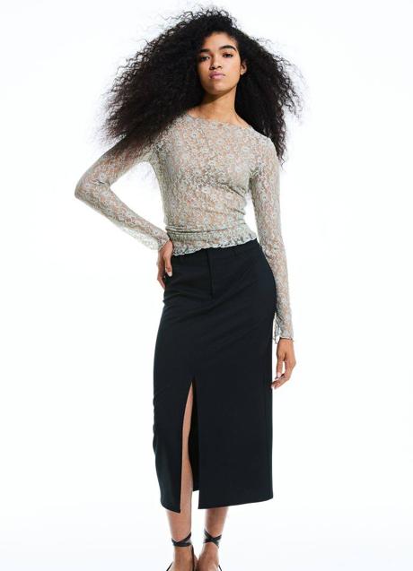 Imagen - Falda color negro de vestir