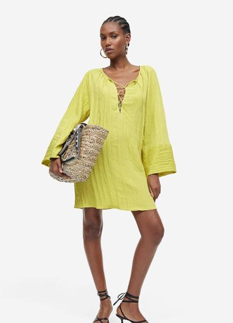 Imagen - Vestido corto estilo caftán