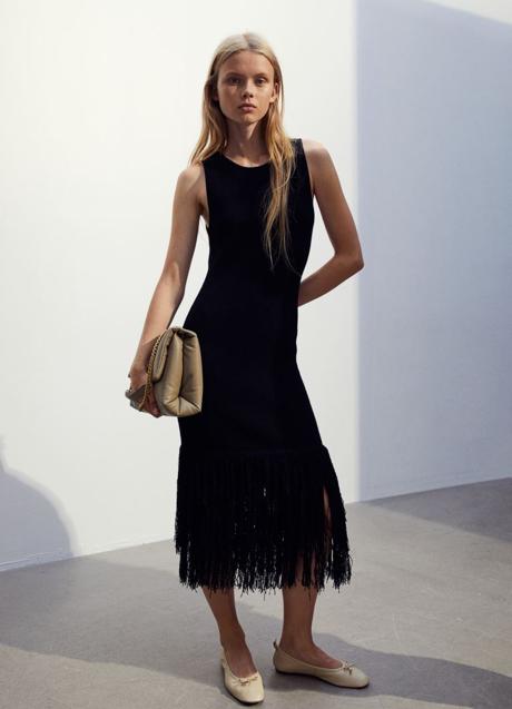 Imagen - Vestido negro de H&M (49,99 euros)