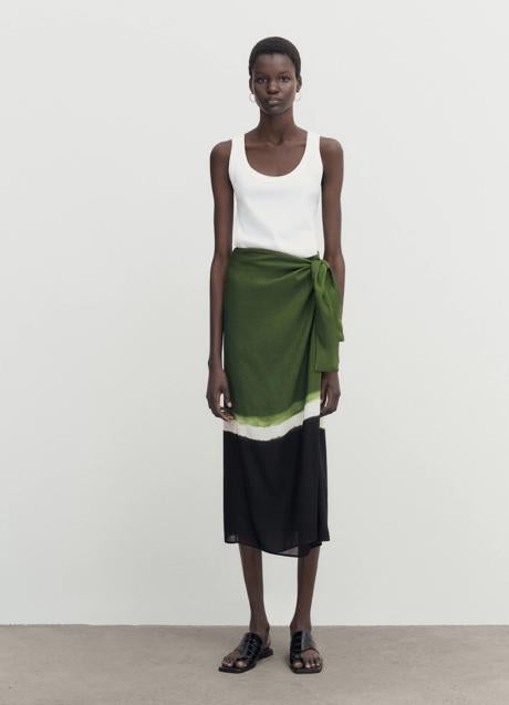 Imagen - Falda estampada de Massimo Dutti (69,95 euros)