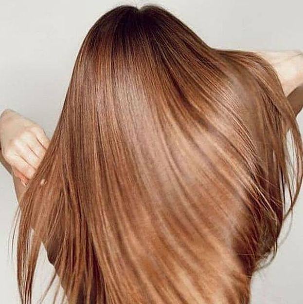 Pelo sedoso y brillante por el efecto de la queratina