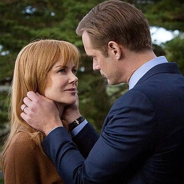 Nicole Kidman y Alexander Skarsgård en una escena de la serie Big Little Lies. 