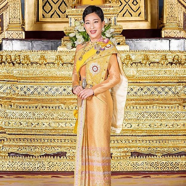 Retrato oficial de la princesa Bajrakitiyabha el día de su 44 cumpleaños. 