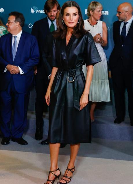 Imagen - La reina Letizia con el vestido de &Other Stories. / GTRES