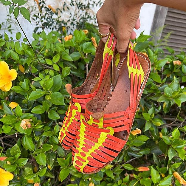 María G. de Jaime presume en Instagram de sus huaraches.