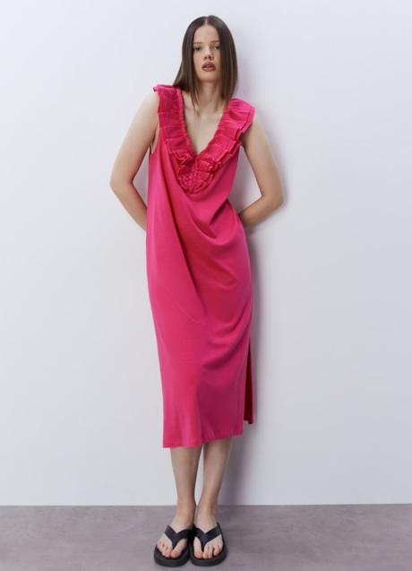 Imagen - Vestido rosa de Sfera (15,99 euros)