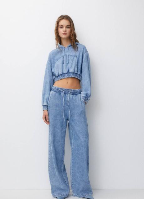 Imagen - Conjunto denim con sudadera y vaqueros