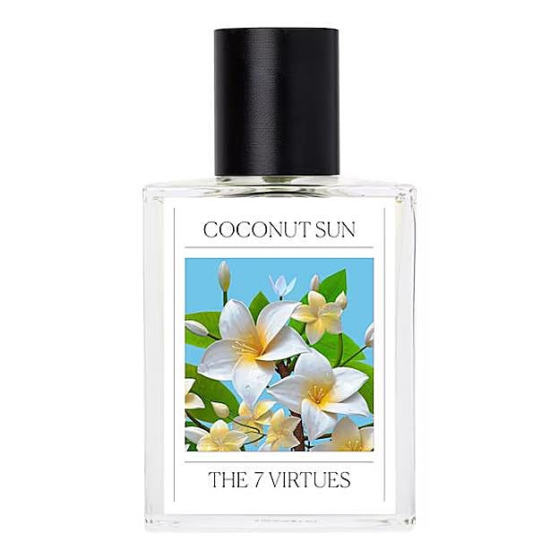 Perfume con olor a coco de The 7 Virtue.