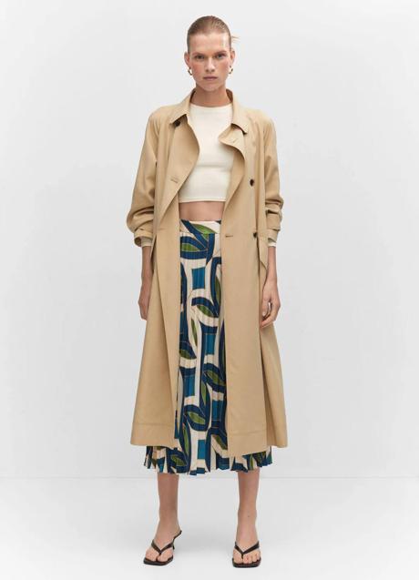 Imagen - Falda plisada estampada