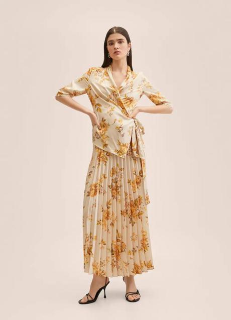 Imagen - Falda plisada de flores