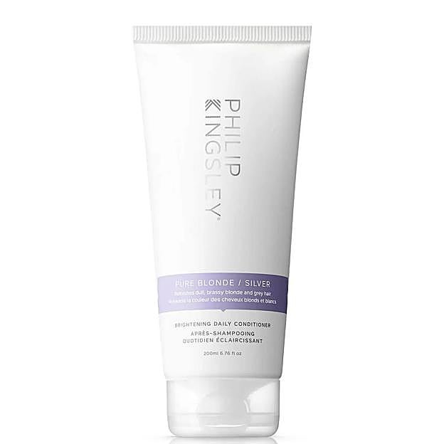 Pure Blonde/Silver Brightening Daily Conditioner de Philip Kingsley. Precio: 27,95 euros