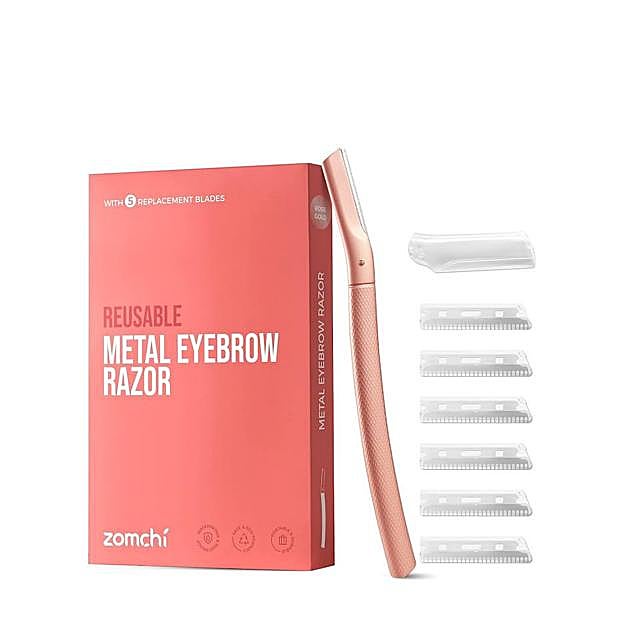 Reusable Metal Eyebrow Razor de Zomchi. Precio: 15,99 euros