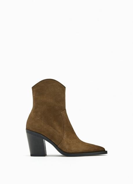 Imagen - Botín de tacón de Zara (55,95 euros)