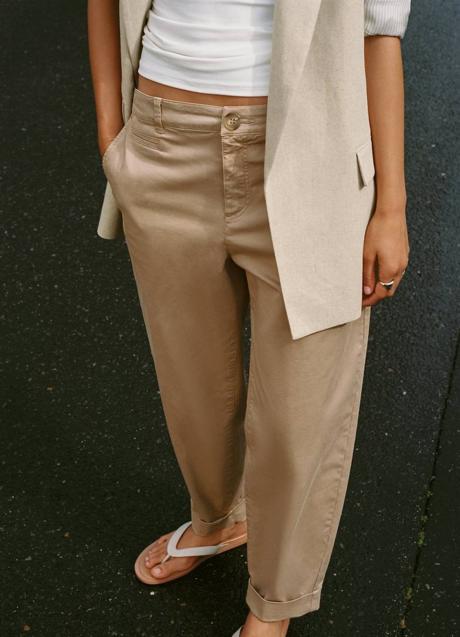 Imagen - Pantalones chinos de corte relajado