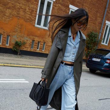 Imagen secundaria 1 - Imagen del último desfile de Alexander McQueen, para este otoño y fotos del Street Style de Copenhague con prendas de Pull & Bear.