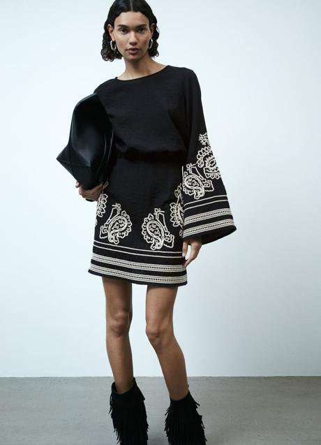 Imagen - Vestido con bordados de H&M (49,99 euros)