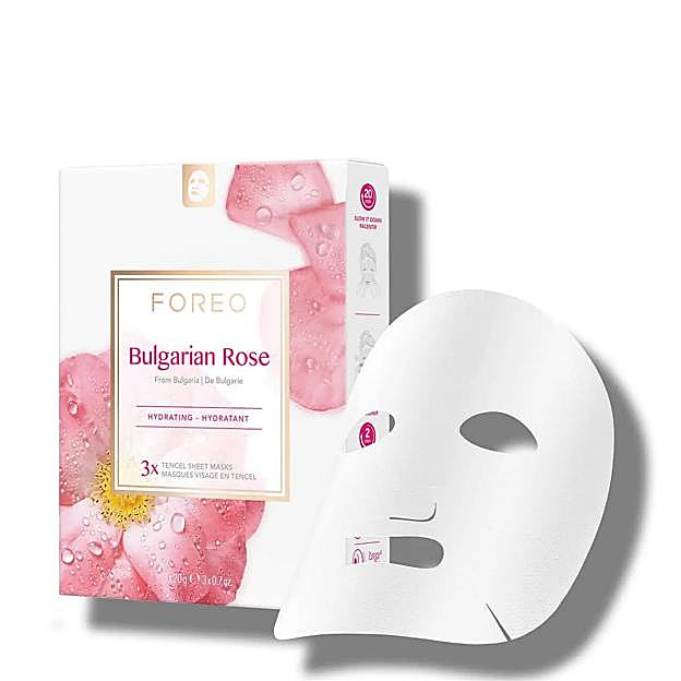 Bulgarian Rose Mask de Foreo. Precio: 19 euros