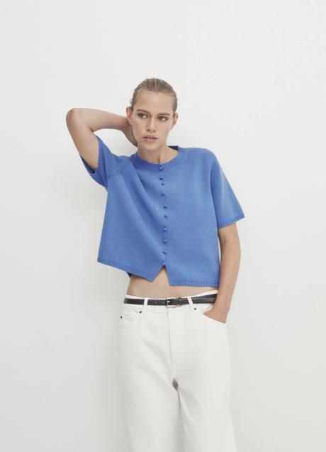 Imagen - Chaqueta azul de Massimo Dutti (49,95 euros)