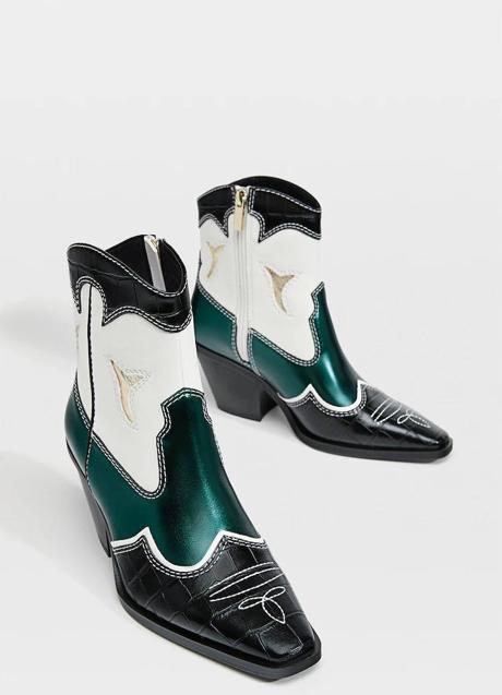 Imagen - Botas cowboy con tejido efecto piel grabado