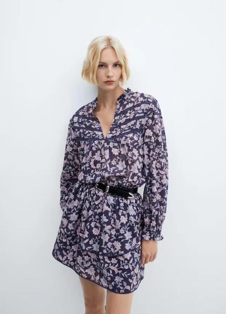 Imagen - Vestido estampado de flores de Mango (49,99 euros)