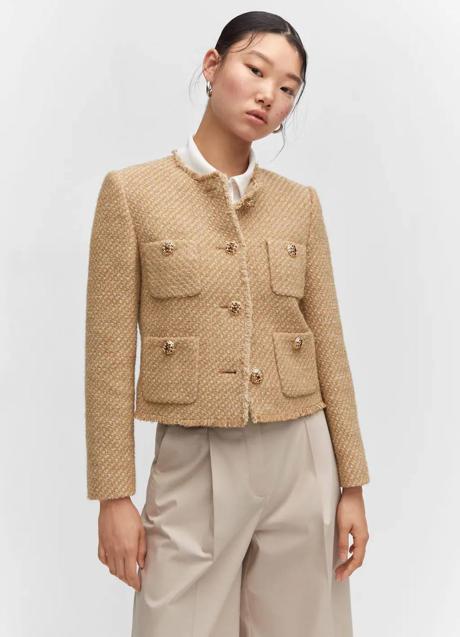 Imagen - Chaqueta de tweed con botones dorados