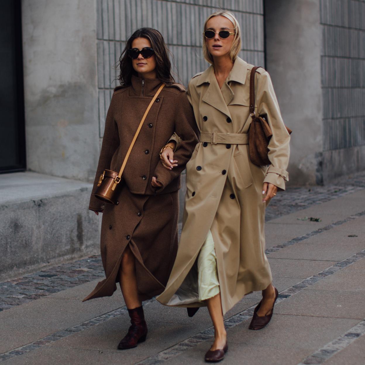 Looks de otoño del street style de Copenaghe.