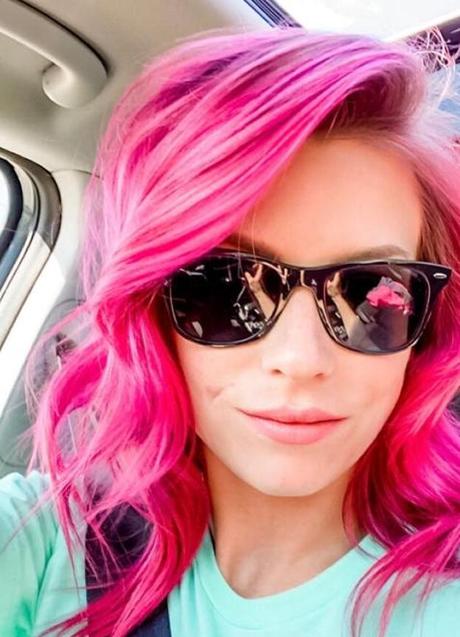 Imagen - Mujer con pelo rosa/INSTAGRAM