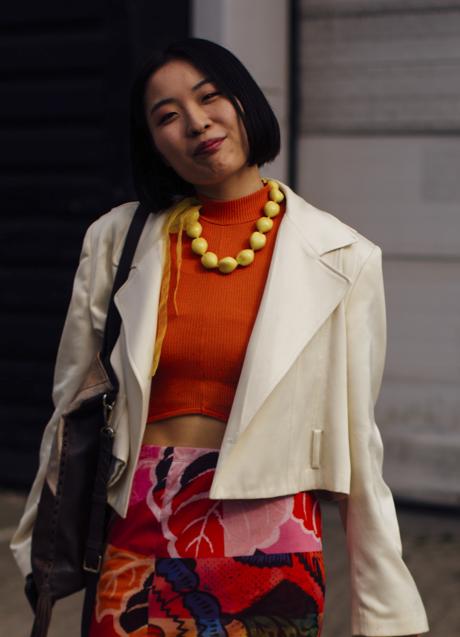 Imagen - Una mujer con peinado bubble bob. Foto: Launchmetrics Spotlight.