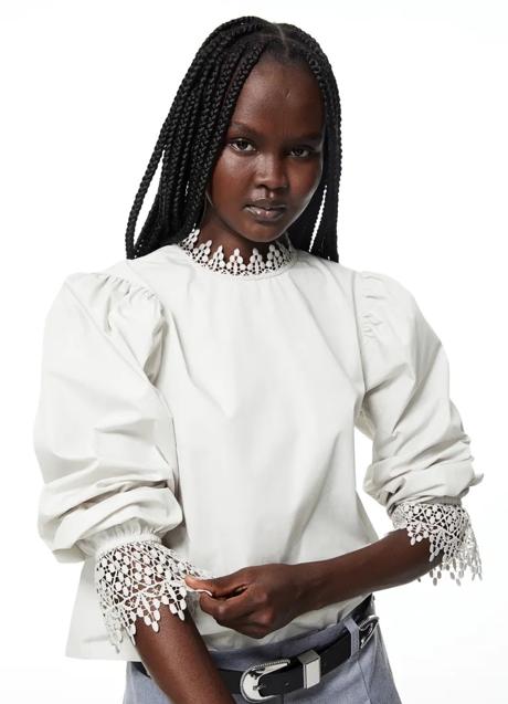 Imagen - Blusa de encaje de H&M (22,99 euros)