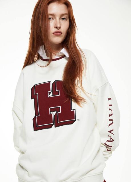 Imagen - Sudadera varsity con logo universitario