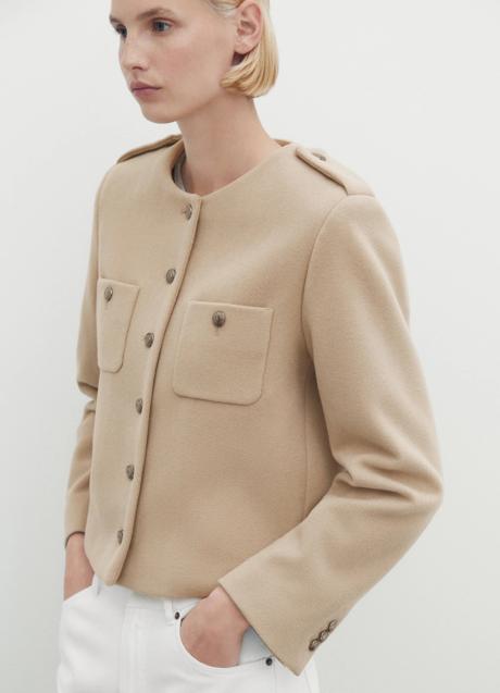 Imagen - Chaqueta de paño de Massimo Dutti (149 euros)