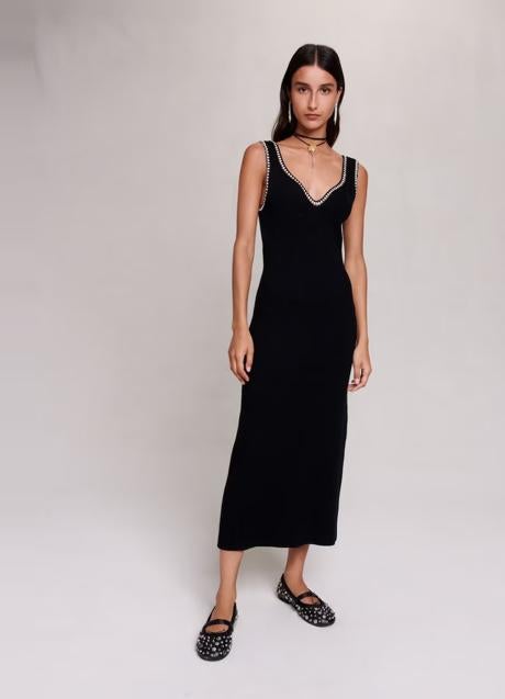 Imagen - Vestido negro de Maje, 255 euros.
