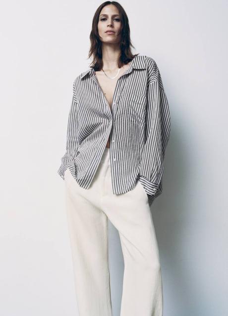 Imagen - Camisa de rayas oversize