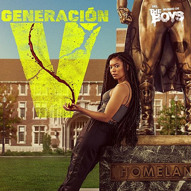 Cartel de la serie Generación V.