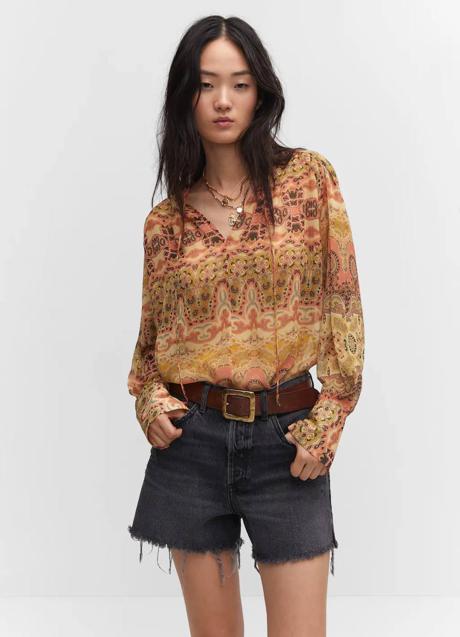 Imagen - Blusa ancha estilo boho chic