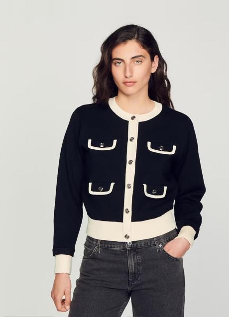 Imagen - Cárdigan estilo collage de Sandro, 235 euros.