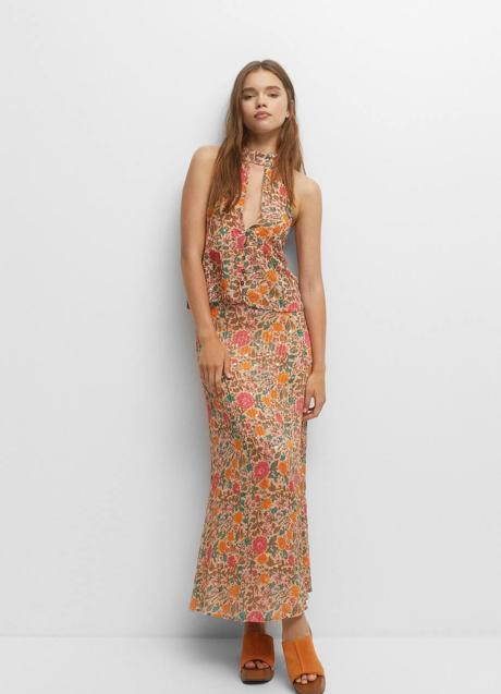 Imagen - Conjunto estampado de flores con top y falda