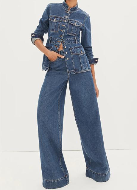 Imagen - Chaqueta vaquera estilo safaria de Veronica Beard. Foto: Veronica Beard.